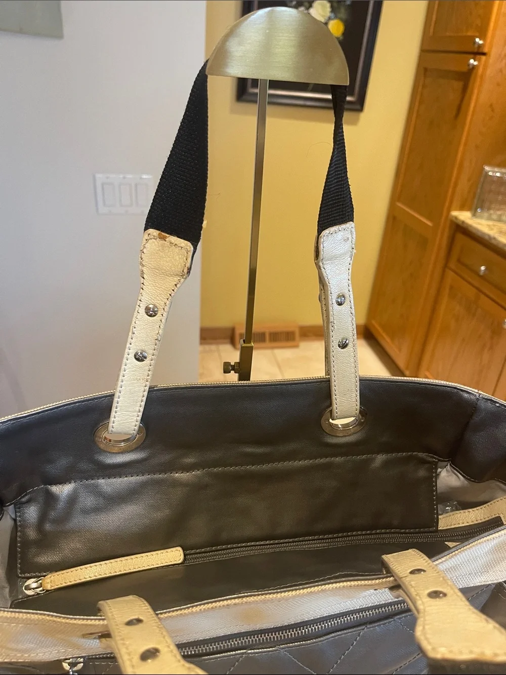 CHANEL tote combining